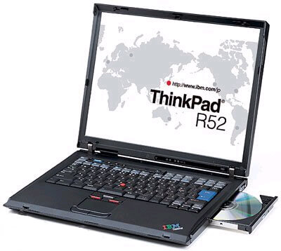 Ремонт системы охлаждения на ноутбуке Lenovo ThinkPad R52
